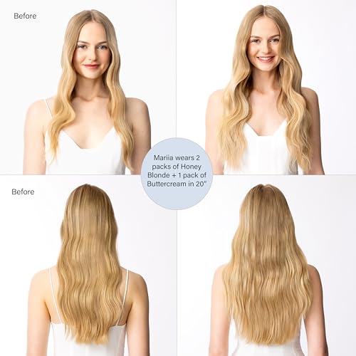 Luxy Tape-In Hair Extension Collection 24", 50g, Champagne Blonde, 20 pieces