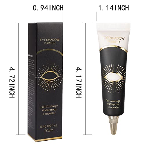 Eyeshadow Primer, Eyeshadow Base Cream Concealer White Eyeliner Cream Eye Base