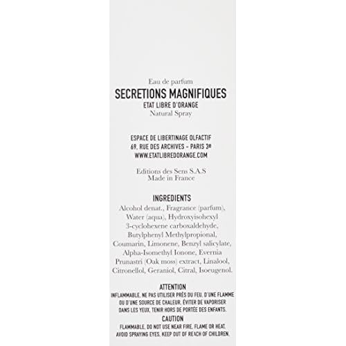 Etat Libre d'Orange, SECRETIONS MAGNIFIQUES, Eau de Parfum Spray, 1.6 oz