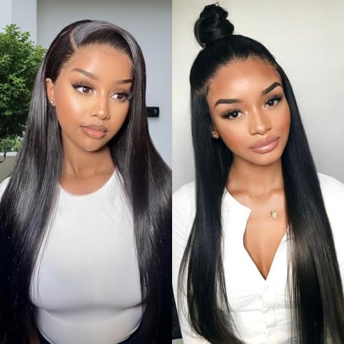 Straight Bundles Human Hair 18 20 22 24 Inches 100% Unprocessed Brazilian Virgin Human Hair Bundles Natural Color for Women