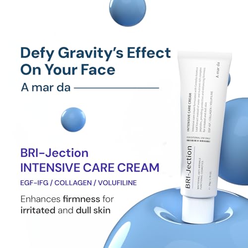 A MAR DA BRI-Jection Cream 1.76 oz ? Hydrating Cream with Volufiline, Centella Asiatica & Collagen Blend for Soft, Radiant-Looking Skin