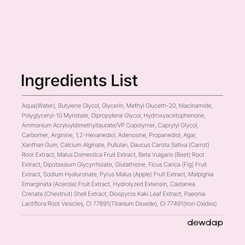 Dewtox Exosome Thread Shot Tightening Serum, Facial Serum with Niacinamide for Pore Minimizing & Firm Skin, Glass Skin, Korean Skincare (1.69 Fl Oz / 50ml)