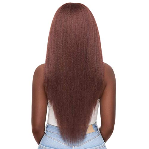 Outre Perfect Hair Line Synthetic 13x6 Faux Scalp Lace Front Wig - KATYA (1B Off Black)