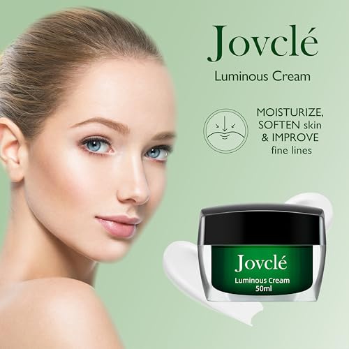 Luminous Hydrating Face Cream for Dry & Sensitive Skin, Lightweight Moisturizer with Centella Asiatica, Astragalus, Ginseng & Osmanthus, 1.69 fl. Oz