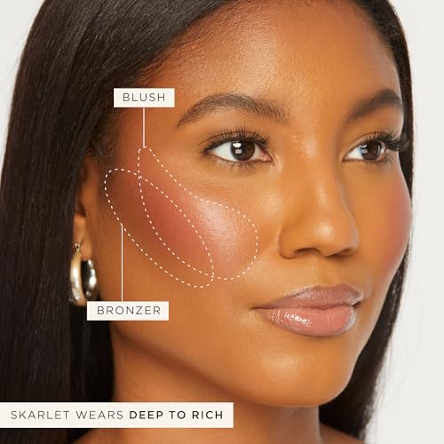 tarte Park Ave Princess Cream Cheek Duo ? Blush & Bronzer Duo with Buildable Waterproof Cheek Tint Infused with Coconut, Vitamin E & Guava Seed, Vegan & Cruelty Free