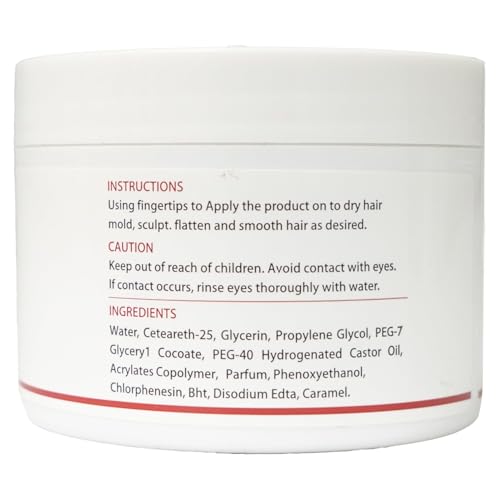Edge, Braid, & Loc Maximum Hold Edge Control & Braiding Gel for Natural, Relaxed, Dry, Dull Hair - No Flaking, No Whitening, Fast Drying, High Shine, Maximum Hold Up to 48 Hrs (8.8 oz)