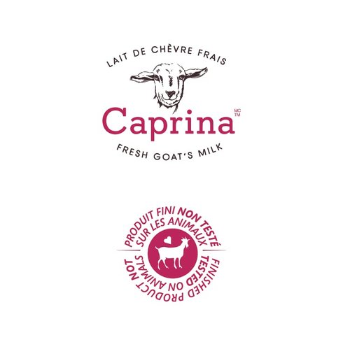 Caprina Fresh Goat’s Milk Bar Soap FRAGRANCE FREE (6-Pack) 3.2 oz (90g) each, For Sensitive Skin, Cleanses Without Drying, Biodegradable Formula