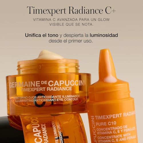 Germaine de Capuccini - Timexpert Radiance C+ | Illuminating Antioxidant Emulsion - It Improves Skin's Imperfection and Release the Skin from Stress Signs - 1.7 Fl oz