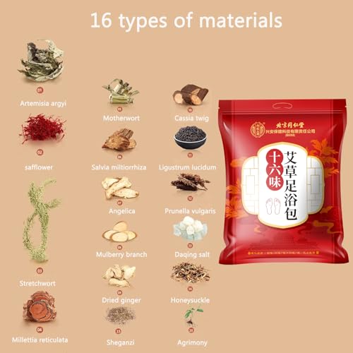 30 PCS Body Detox Foot Soak to Remove Toxins,Lymphatic Drainage Ginger Feet Soak,Mugwort Herbal Foot Detoxing Soak for Dry Cracked Feet Dispel Cold Remove Dampness øÜÊÅðëé±øÐäõõ®?