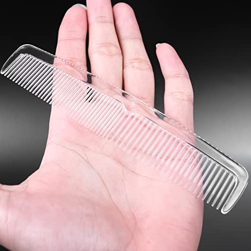 Disposable Combs Individually Wrapped, Fine and Wide Tooth, Sturdy and Thick, 120 Pack Combs Bulk for Family, Hotel, Travel, Homeless