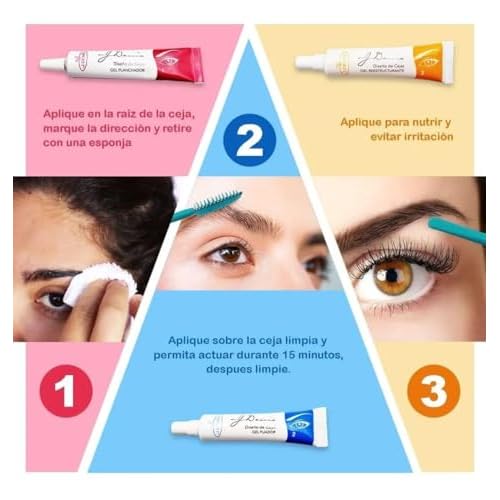 J Denis Eyebrow Design Kit | laminado de cejas kit profesional | planchado de cejas kit permanente