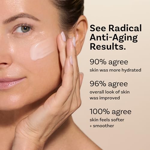 MicroPeptide Power Treatment Cream Moisturizer, Anti Aging Skin Care with Hyaluronic Acid, Peptides for Wrinkles, Dewy, Plump Skin, Vegan, Paraben, Cruelty & Alcohol Free, 1.69 fl oz