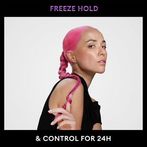 TRESemme Freeze Hold Hairspray + Sculpting Hair Gel, Alcohol-Free ??Anti-Humidity, 24H Frizz Control