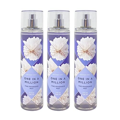 Bath & Body Works One In A Million 3 Pack Fine Fragrance Mist Set - Full Size