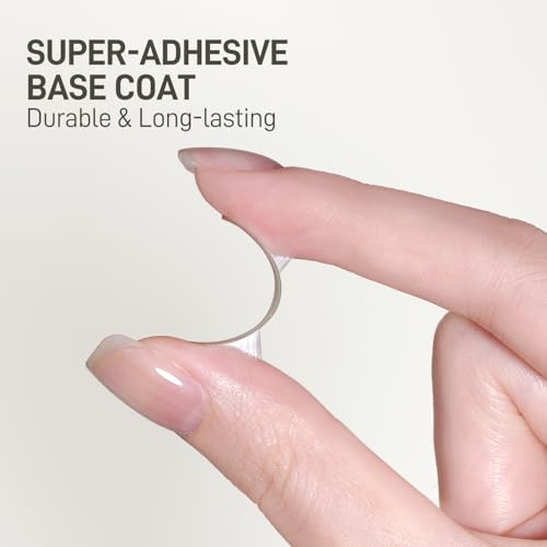 GAOY Gel Top Coat, Builder Gel and Base Coat Set, 16ml 3 Pcs Clear Glossy No Wipe Combination for Long Lasting UV Light Cure Nail Art DIY