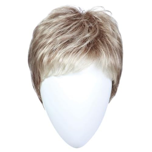 Raquel Welch Winner Pixie Boy Cut Short Wig by Hairuwear, Ultra-Petite Cap - R51/61 Iced Granita
