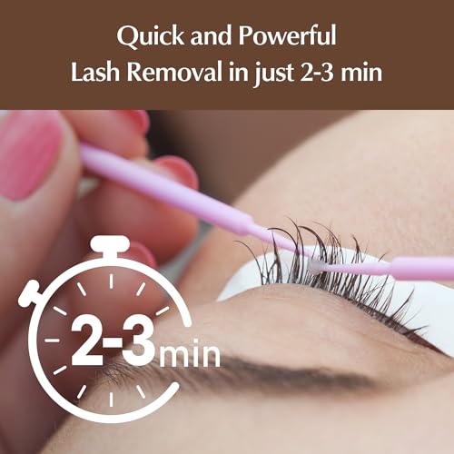 BL Lashes Eyelash Extension Cream Remover Double Plus, Acetone free, Quick eyelash extension remover, odorless formula for sensitive eyes and natural eyelashes, 30g