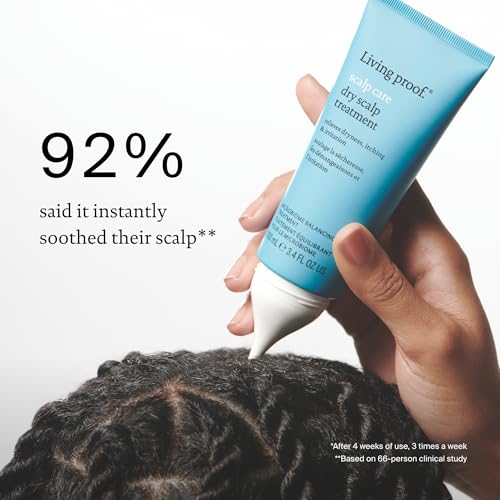 Living Proof Scalp Care Dry Scalp Treatment ? Soothes Flaking, Itching, Hydrates, Balances Scalp Microbiome, Lightweight Fast-Absorbing Formula, 3.4 oz