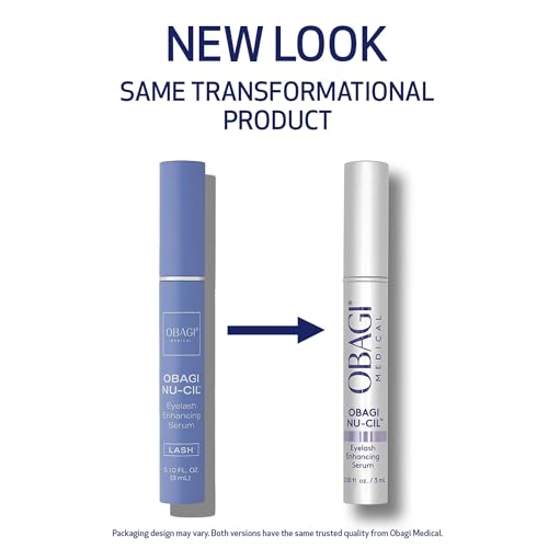 Obagi Nu-Cil Eyelash Enhancing Serum ? Nourishing Lash Serum with Biotin for Thicker & More Defined-Looking Lashes