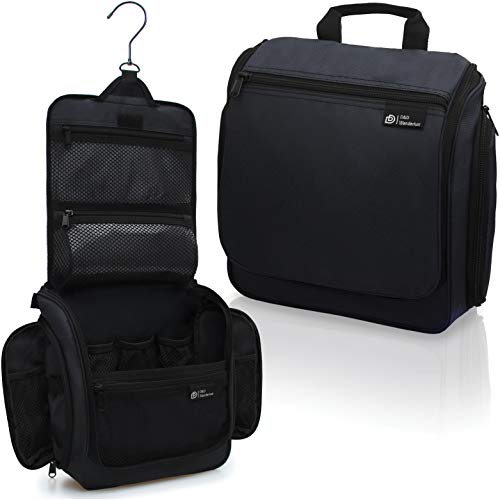 DD D&D Wanderlust D&D Hanging Travel Toiletry Bag for Men and Women ? Cosmetics, Makeup and Toiletries Organizer Kit with 10 Compartments