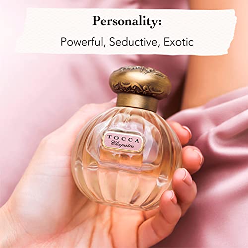 Tocca Cleopatra Perfume for Women, 1.7oz (50 ml) - Warm Floral, Grapefruit, Jasmine, & Vanilla Musk Fragrance