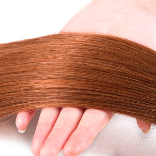 Brown Human Hair Bundles 28 30 32 Inch 1B/30 Bundle Ombre Straight Bundles Human Hair Unprocessed Brazilian Remy Hair Extensiosn Soft And Healthy Hair Weave Ombre Bundle