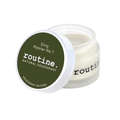 Routine ROUTINE Aluminum Free Natural Deodorant for Women and Men, Antiperspirant Deodorant for sensitive skin 58g Patchouli, Patchouley & Patchoul? (DIRTY HIPSTER NO. 1 Jar)