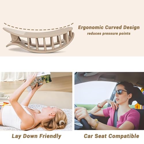 Duckbill Hair Clips for Women, Simple Elegant flat hair clips for Thick Thin Long Short Hairs (6Pcs,Mix-A)