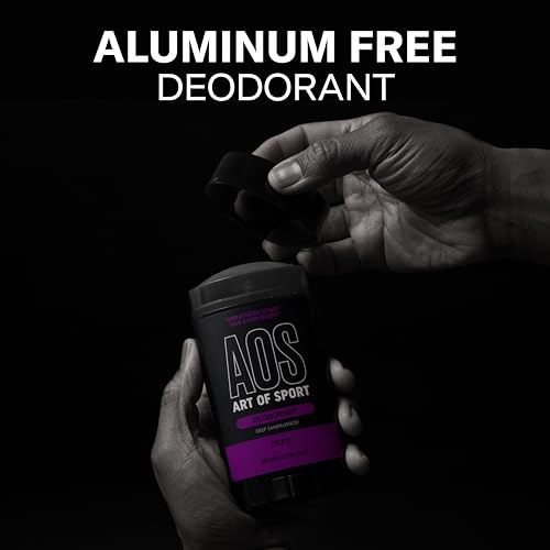 Art of Sport Men¡¯s Deodorant, Talc Free, Sandalwood Fragrance, Made with Natural Botanicals, Green Tea, Made for Athletes, Defy Scent, 2.7 Ounce (Pack of 2)