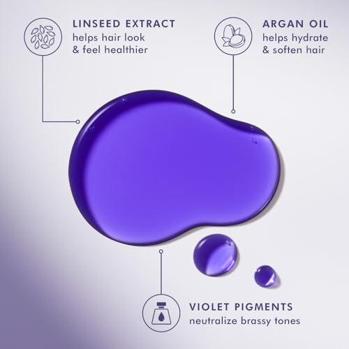 Moroccanoil Treatment Purple Hair Oil for Blonde Hair