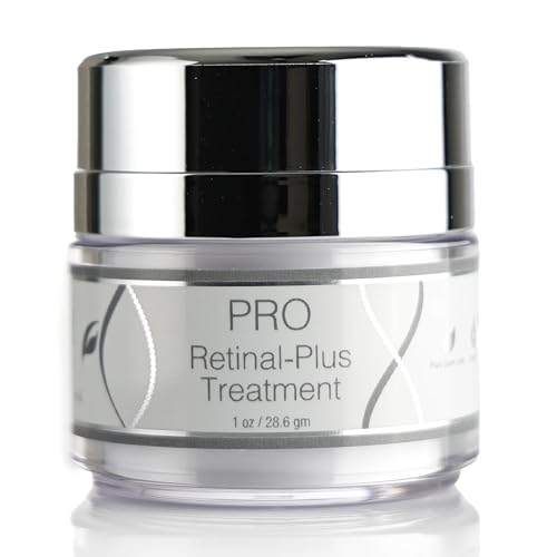 Lira Clinical PRO Retinal-Plus Treatment - Retinol Cream with Hyaluronic Acid, Salicylic Acid & Vitamin C - Helps Reduces Fine Lines & Wrinkles - All Skin Types - 1 fl oz