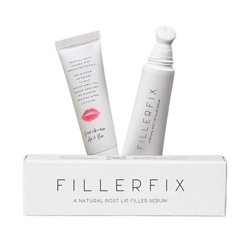 Organic Lip Filler Aftercare Serum with Cooling Ceramic Tip ? Arnica & Calendula for Relief After Lip Filler