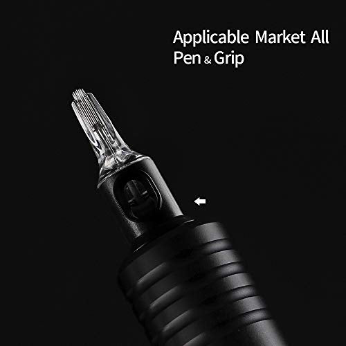 Stigma #10 (3RL) Bugpin Tattoo Cartridges Disposable Tattoo Cartridge Needles with Membrane Safety Cartridges for Tattoo Artists Round Liner 50Pcs Super Value Pack EN05-50-1003RL