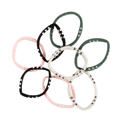 Goody Sport Ouchless Seamless Hair Elastics, 8 Ct, 4 Assorted Colors, Sport-Level Silicone Grip for Active Lifestyles, Damage-Free Wear Ties, Styling Accessories for Women & Men, All Hair Types