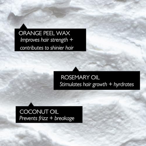UPCIRCLE Jumbo Conditioner Cr?me with Rosemary Oil + Vitamin E - 150ml ? Gentle Formulation To Repair + Protect ? Bamboo Extract + Orange Peel ? Natural, Vegan + Cruelty-Free