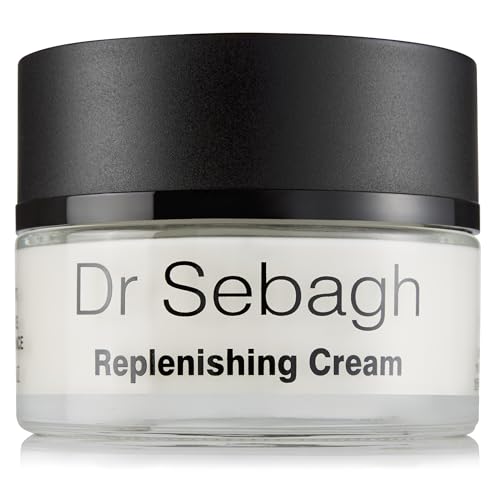 Dr Sebagh Replenishing Cream (1.7 fl oz) - Repairing & Hydrating Moisturizer - Facial Moisturizer for Dry Skin - Vitamin E, Retinol & Collagen Cream for Face - Soothes & Restores Radiance