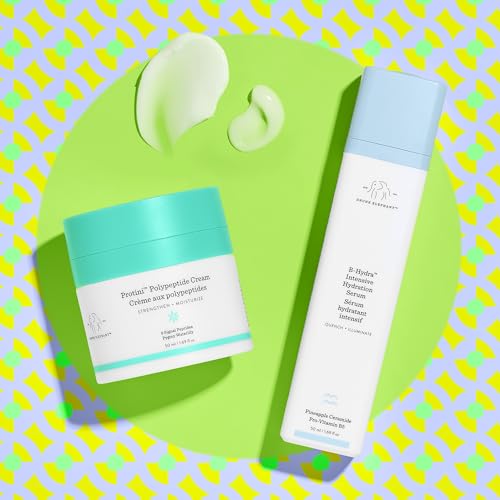 Drunk Elephant Dive Right In Kit- Full-Size Protini Polypeptide Cream and B-Hydra Hydration Serum