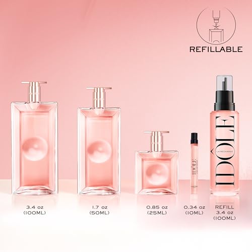 Lanc?me Id?le Eau de Parfum - Long Lasting Fragrance with Notes of Bergamont, Jasmine & Vanilla - Fresh & Floral Women's Perfume