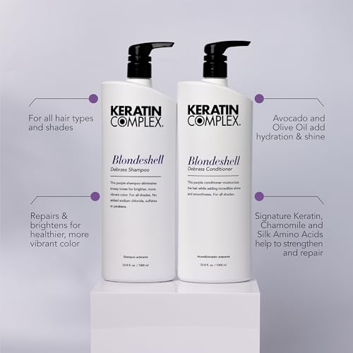 Keratin Complex Blondeshell Debrass Shampoo
