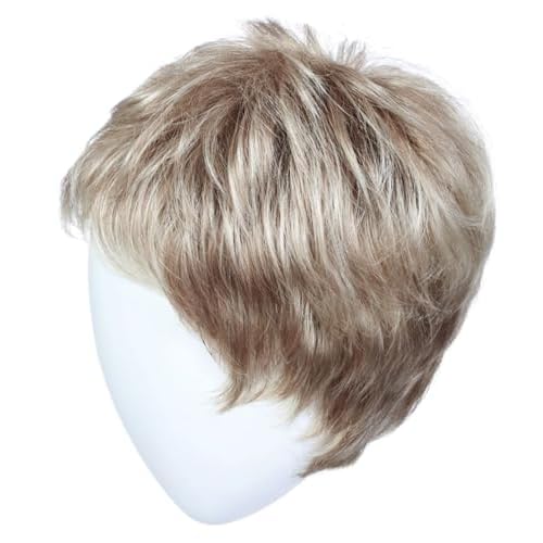 Raquel Welch Winner Pixie Boy Cut Short Wig by Hairuwear, Ultra-Petite Cap - R51/61 Iced Granita