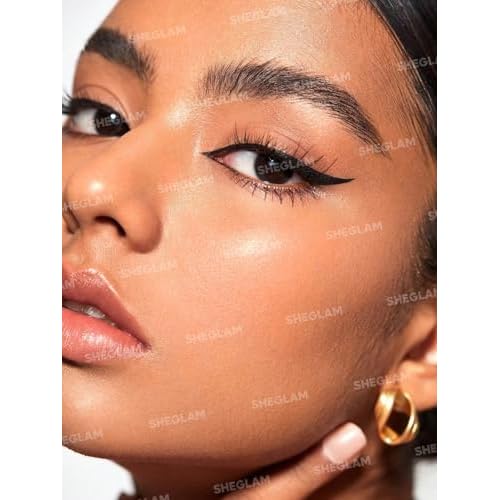 SHEGLAM Multi-Tasker Line & Detail Eyeliner Pen-Black 2 In 1 Waterproof Double Head Liquid Eyeliner Pencil