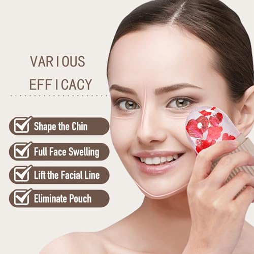 XHJRI Ice Face Roller Massager,Ice Cube Roller for Face, Eyes and Neck Naturally Conditioning and Skin Care,De-Puff Eye Bags,Reduce Migraine Pain,Reusable Massage Silicone Ice Mold (Coffee)