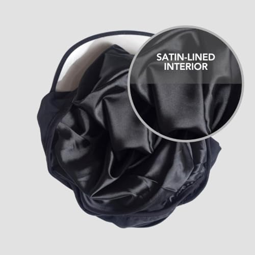 Hairbrella Satin-Lined, Waterproof Rain Hat