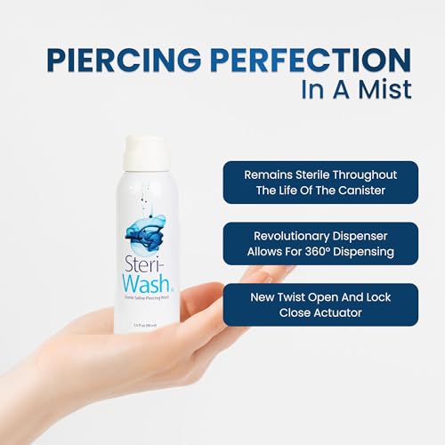 Steri-Wash¢ç Aftercare Piercing Spray 3 oz