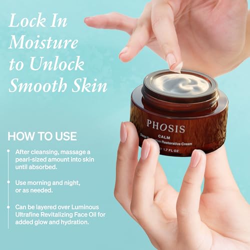 Calm Deep Hydration Restorative Cream ? Unrivaled Hydration for Perimenopausal and Menopausal Skin ? Facial Moisturizer for Women, Daily Face Cream for Dry, Sensitive Skin ? 50ml