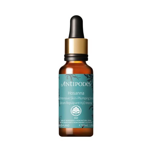 Hosanna H2O Intensive Skin-Plumping Facial Serum – Hydrating Serum – Collagen Face Serum with New Zealand Bioactives – Dry Skin & Dehydrated Skin – 30ml