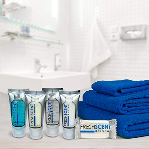 Freshscent Conditioner 1oz (288 Pack) Hotel Travel Size, Bulk Amenities and Toiletries for Hospitality