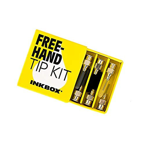 Inkbox Freehand Ink Temporary Tattoos Pro Kit - Draw Long-Lasting Ideal Present for Any Level of Artist - Temp Tattoo Kit and Drawing Last Up to 2 Weeks (Pro Kit)