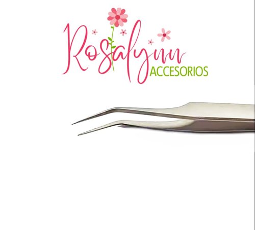 Professional Eyebrow Tweezers, Slanted Tip, Stainless Steel