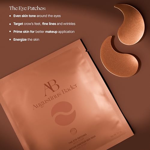 Augustinus Bader The Eye Patches ? Luxury Hydrating & Anti-Aging Under-Eye Treatment ? Reduces Puffiness, Smooths Fine Lines & Brightens Dark Circles ? Soothing, Restorative Formula